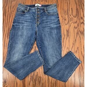 Cabi Button Fly Skinny Jeans